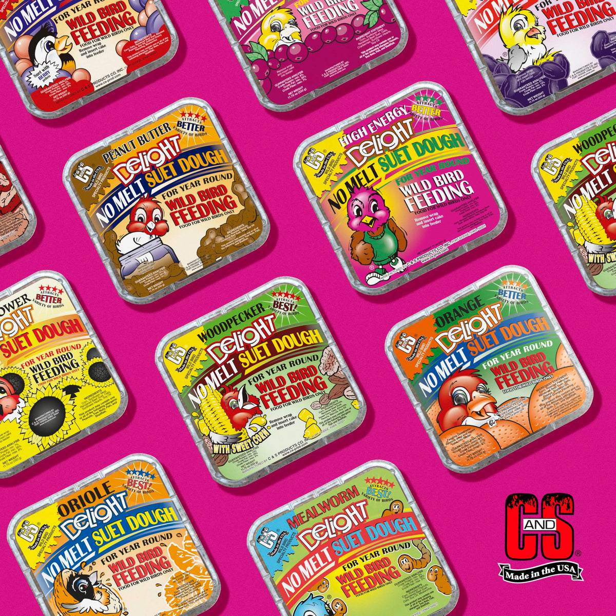 No-melt formula remains solid up to 100°F for warm-weather feeding.