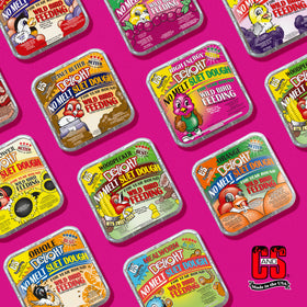No-melt formula remains solid up to 100°F for warm-weather feeding.