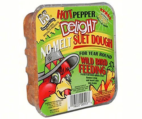 Closeup of C&S Hot Pepper Delight ingredients, highlighting peppers and dough texture.