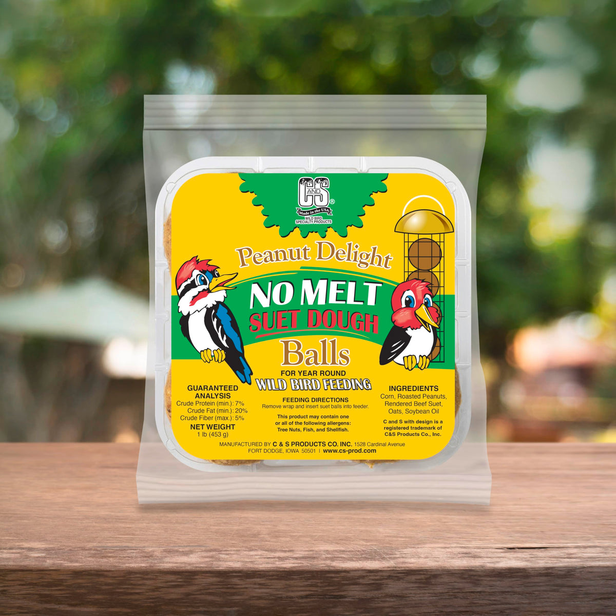 C&S Peanut Delight varieties attract different backyard birds