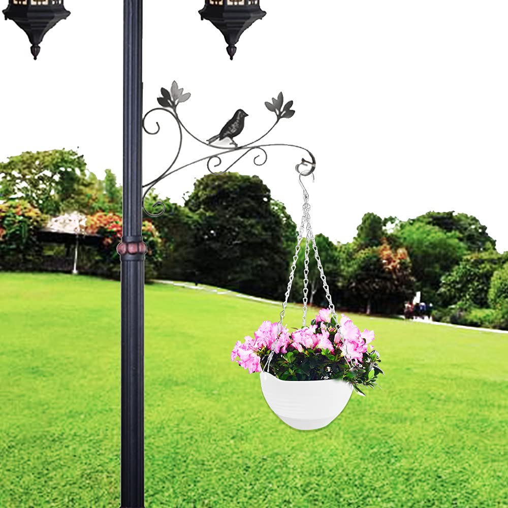 Cshangzei succulent and flowers display using hanging planters