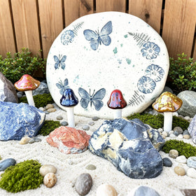 csjzzt unique color mix adds variety to fairy garden scenes