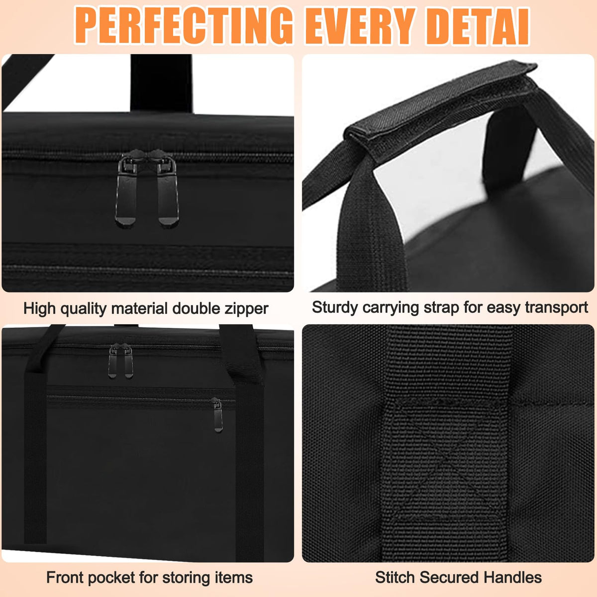 CSOKRE bag top and front pockets allow quick tool access