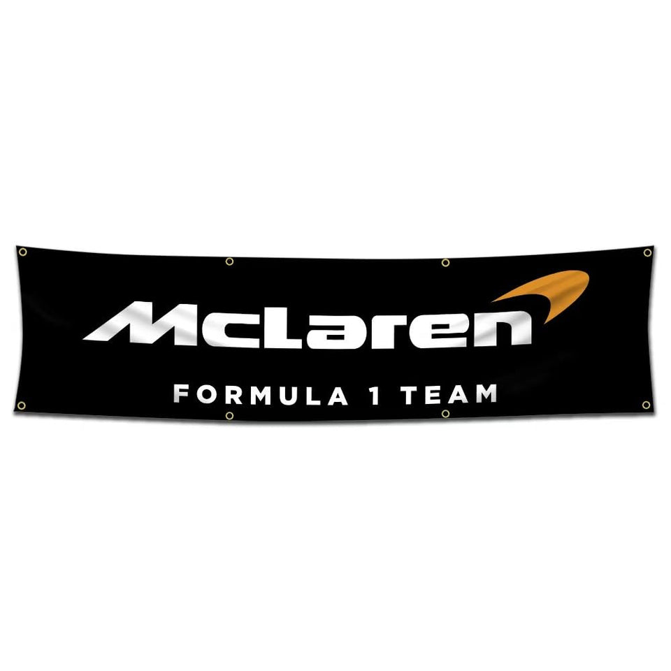 Ctemnpho flag banner racing decor 2x8ft durable indoor display