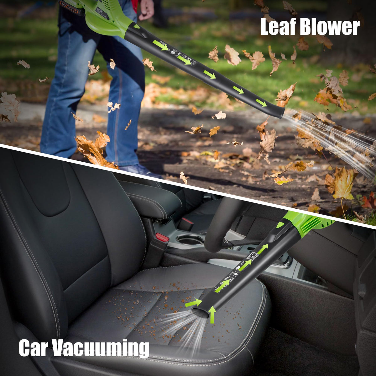 Cub Tik leaf blower lightweight 2.9 lb design for one-handed use