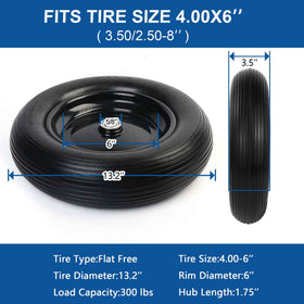 Adapter kit from Cubesprings shows adjustable hub and bearings for versatile wheelbarrow fit.