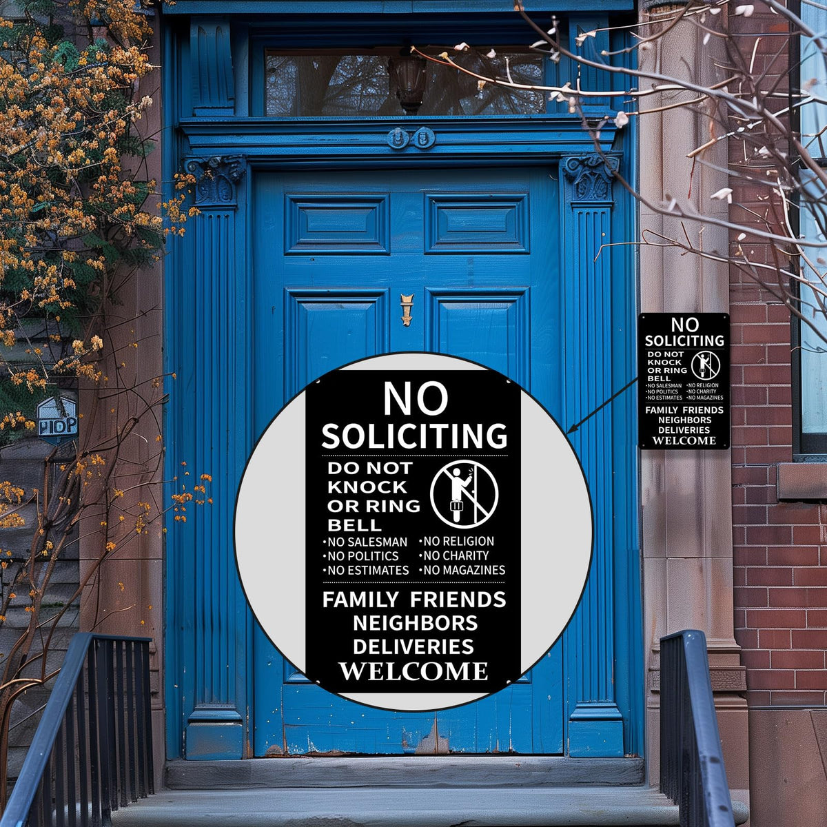 CUDIG clear signage supports visitors with explicit rules and hospitality intent.