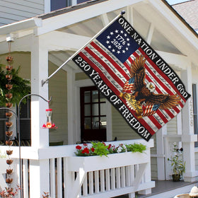 Cuiliqun patriotic garden flag front door display, ideal for welcoming guests.