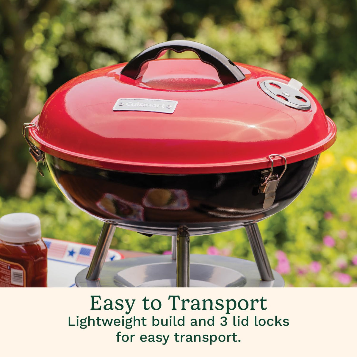 Cuisinart enamel firebox adds durable outdoor performance