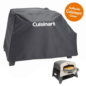 Close-up of durable polyester on the Cuisinart CGC-103 cover.