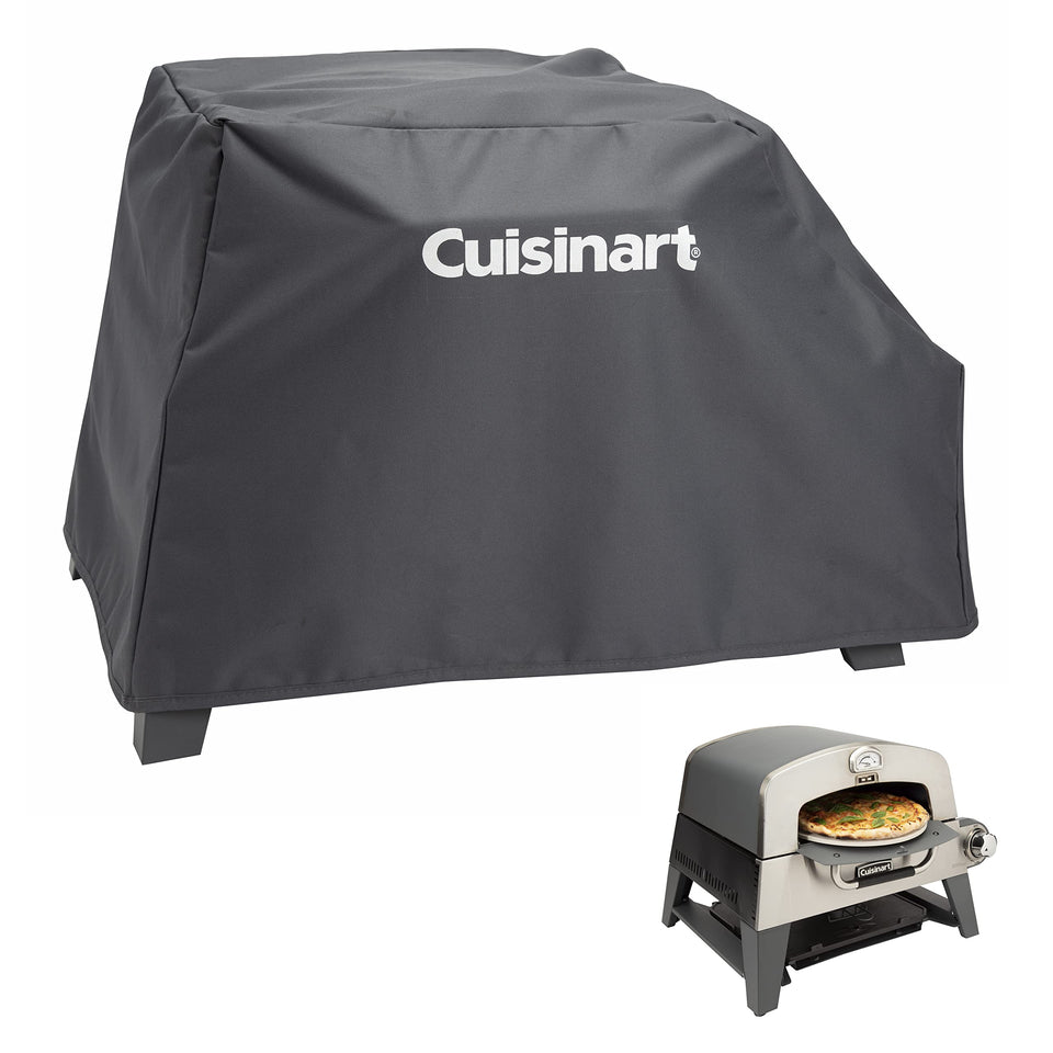 Cuisinart CGC-103 cover fits CGG-403 oven snugly to protect outdoors.