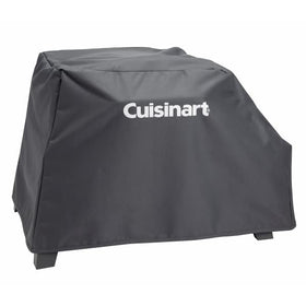 Windy day usage: CGC-103 cover maintains position over the 3-in-1 oven.