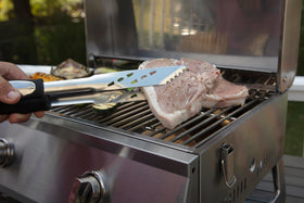 Cuisinart CGS-134BL grill fork enabling controlled turning of thick cuts