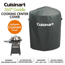 UV-protected, water-resistant shell keeps the CGG-888 griddle ready for outdoor use.