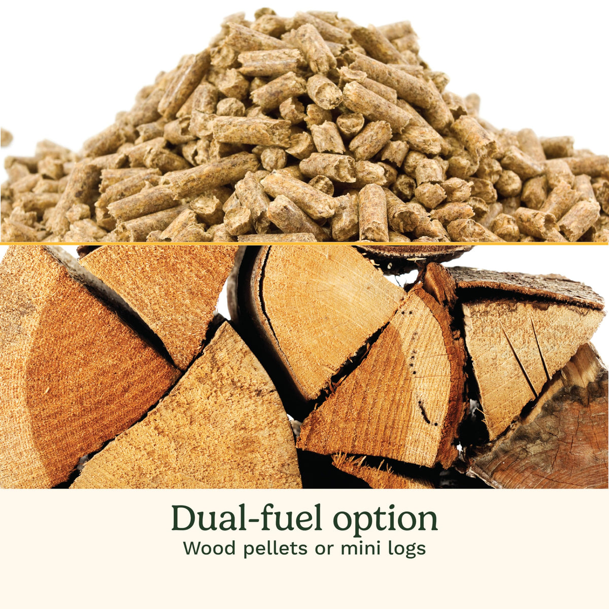 Compact and lightweight Cleanburn fire pit ready for travel