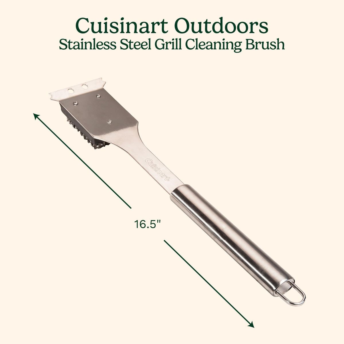 Dishwasher-safe design makes post-grill cleanup quick and convenient