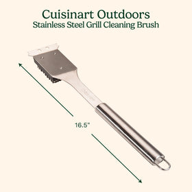 Dishwasher-safe design makes post-grill cleanup quick and convenient