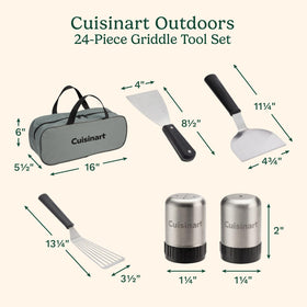 Cuisinart griddle spatula xl ideal for heavy burgers and large pancakes