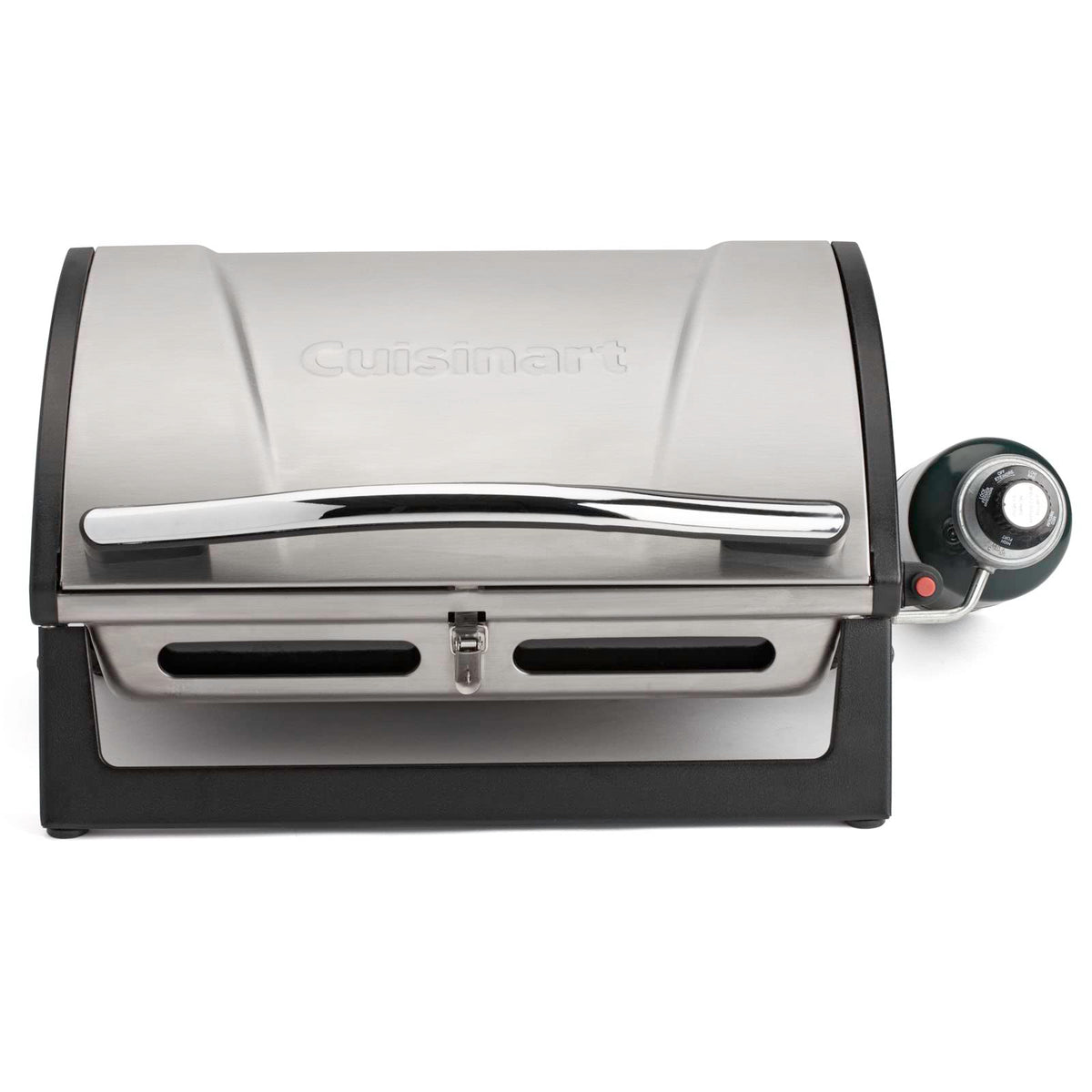 Push ignition feature on the Grillster for quick starts