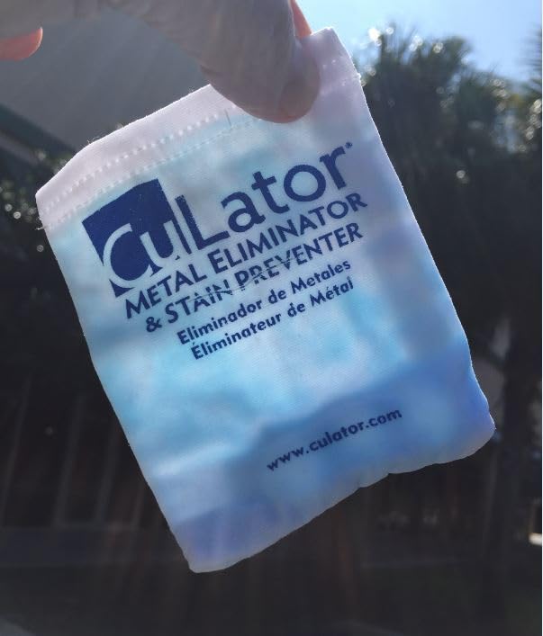CuLator PowerPak 1.0 is non-toxic and phosphate-free for up to 20,000 gallons.
