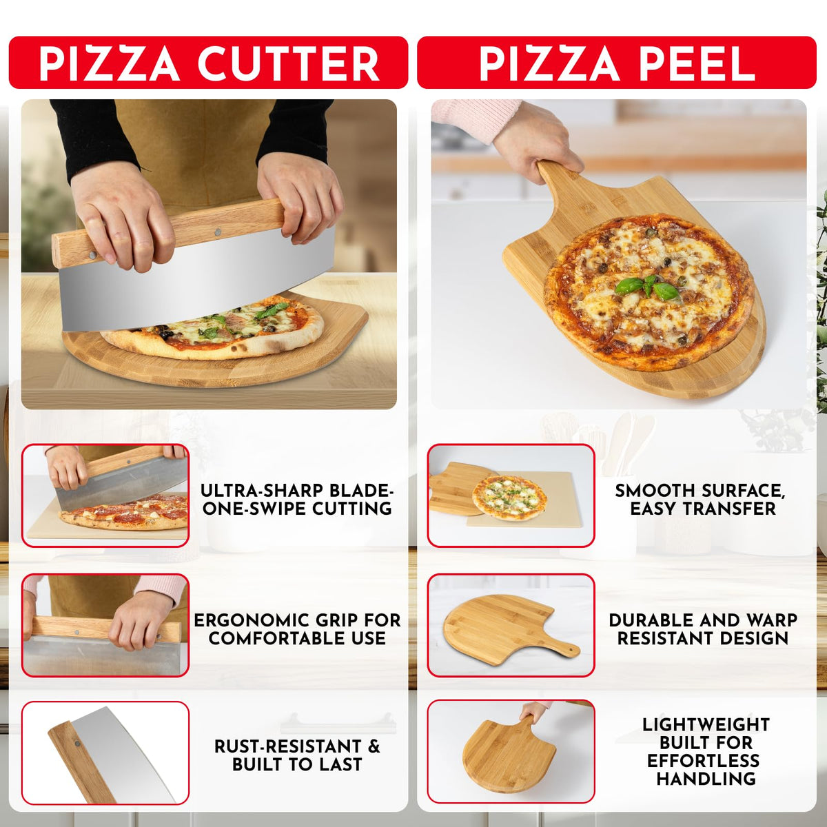 Culinary Couture pizza stone porous surface detail highlights moisture absorption.