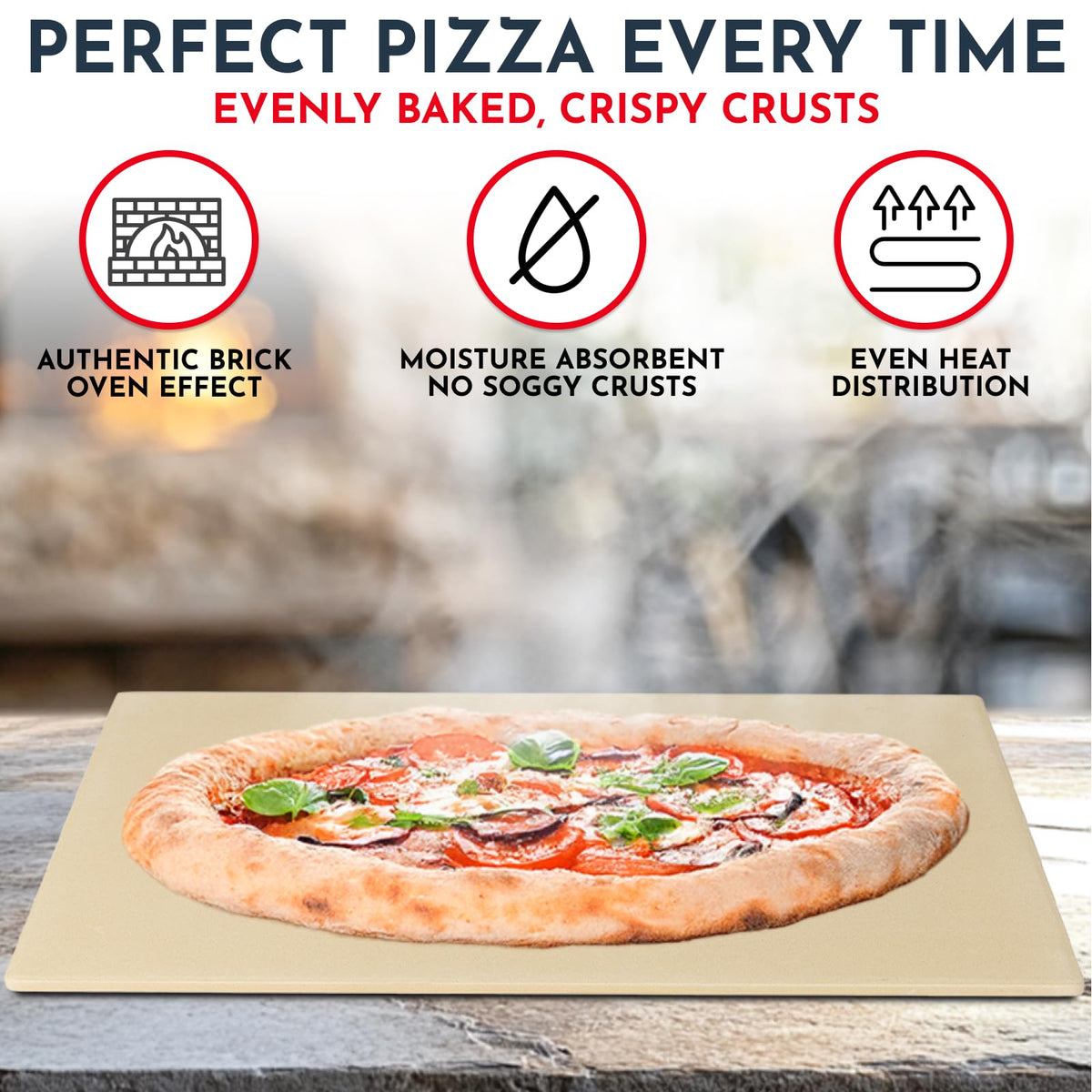 Culinary Couture zero-point-four-inch thickness resists cracking during heavy use.