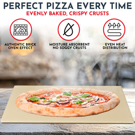 Culinary Couture zero-point-four-inch thickness resists cracking during heavy use.