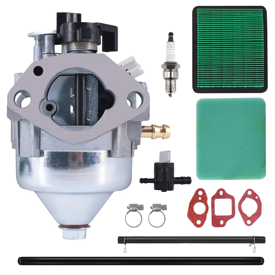 CULMKARI carburetor kit air filter for Honda GCV170LA fits HRN216/HRX217 for smooth lawn mowing