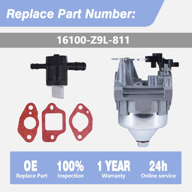 CULMKARI carburetor kit parts closeup shows durable anti-corrosion components