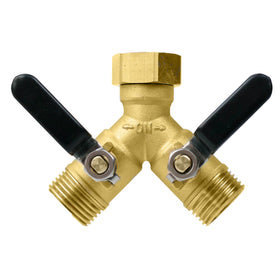 CM CUMIZON brass splitter showing the long handle for comfortable operation