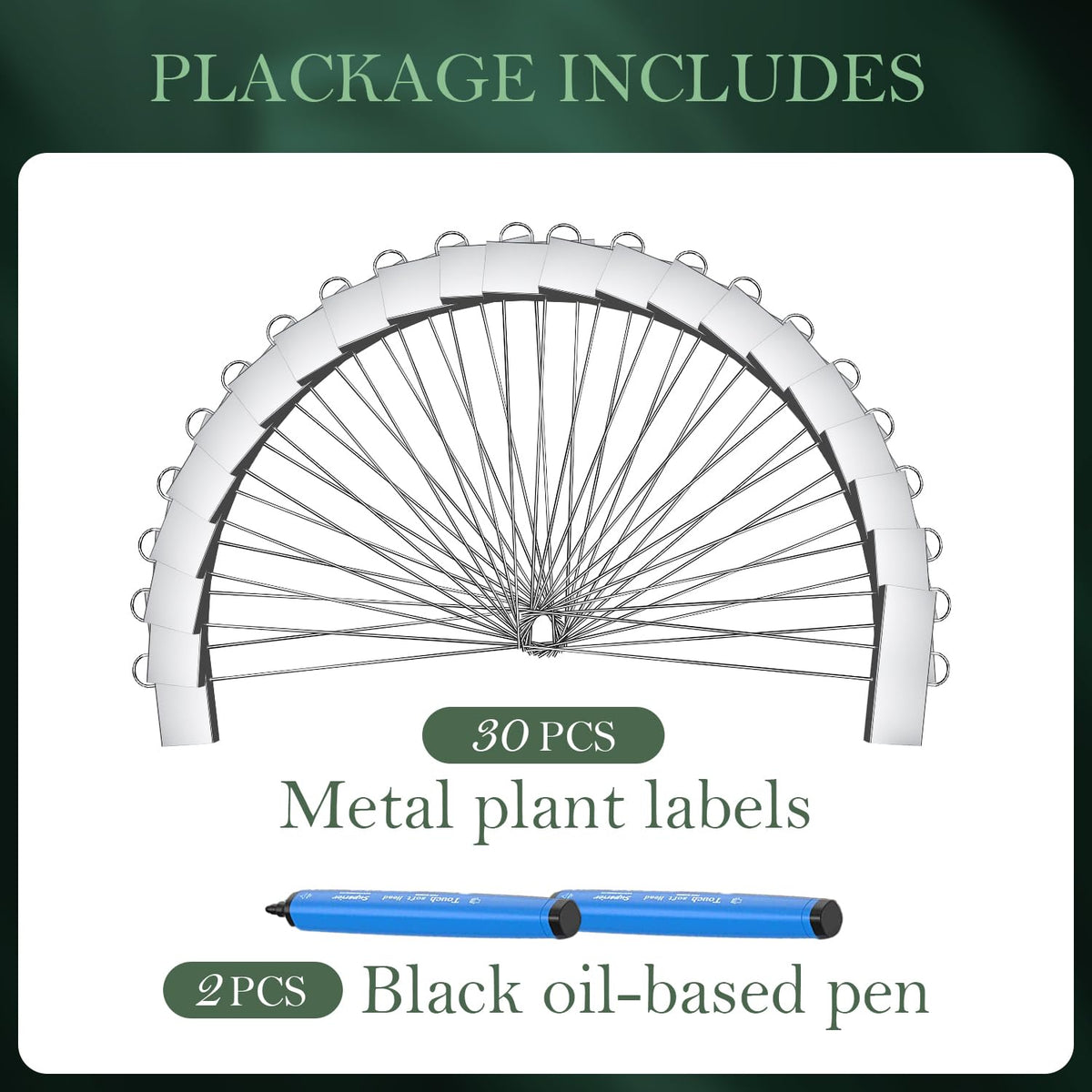 Cureder 30-pack labels in a greenhouse, keeping plant notes clear and legible.