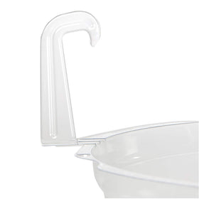 Curtis Wagner clear drip pan saucer boosts humidity near plant roots.