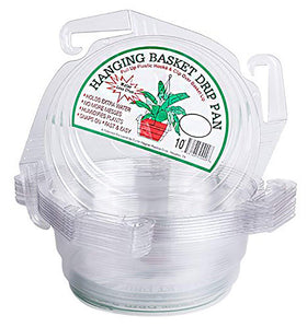 Curtis Wagner 10-inch drip pan saucer installation with hooks over basket lip.