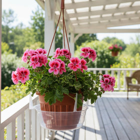 Drip airflow design reduces moisture around plants.
