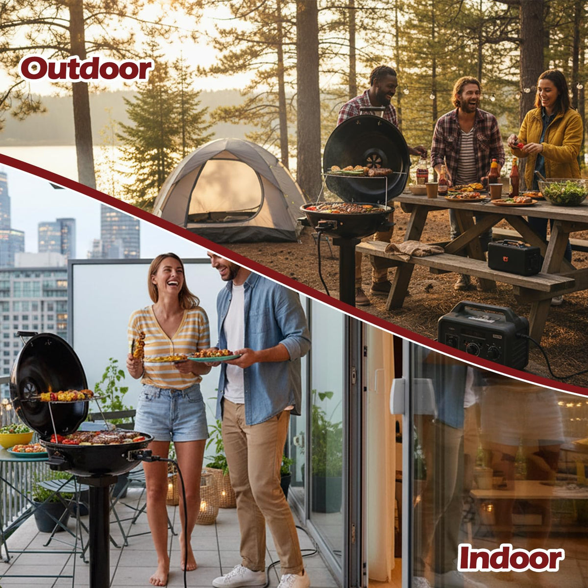 CUSIMAX warming rack 11-inch maintains heat before serving.