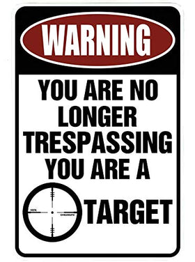 Custom Kraze warning metal sign for garage, bold display enhances exterior character.