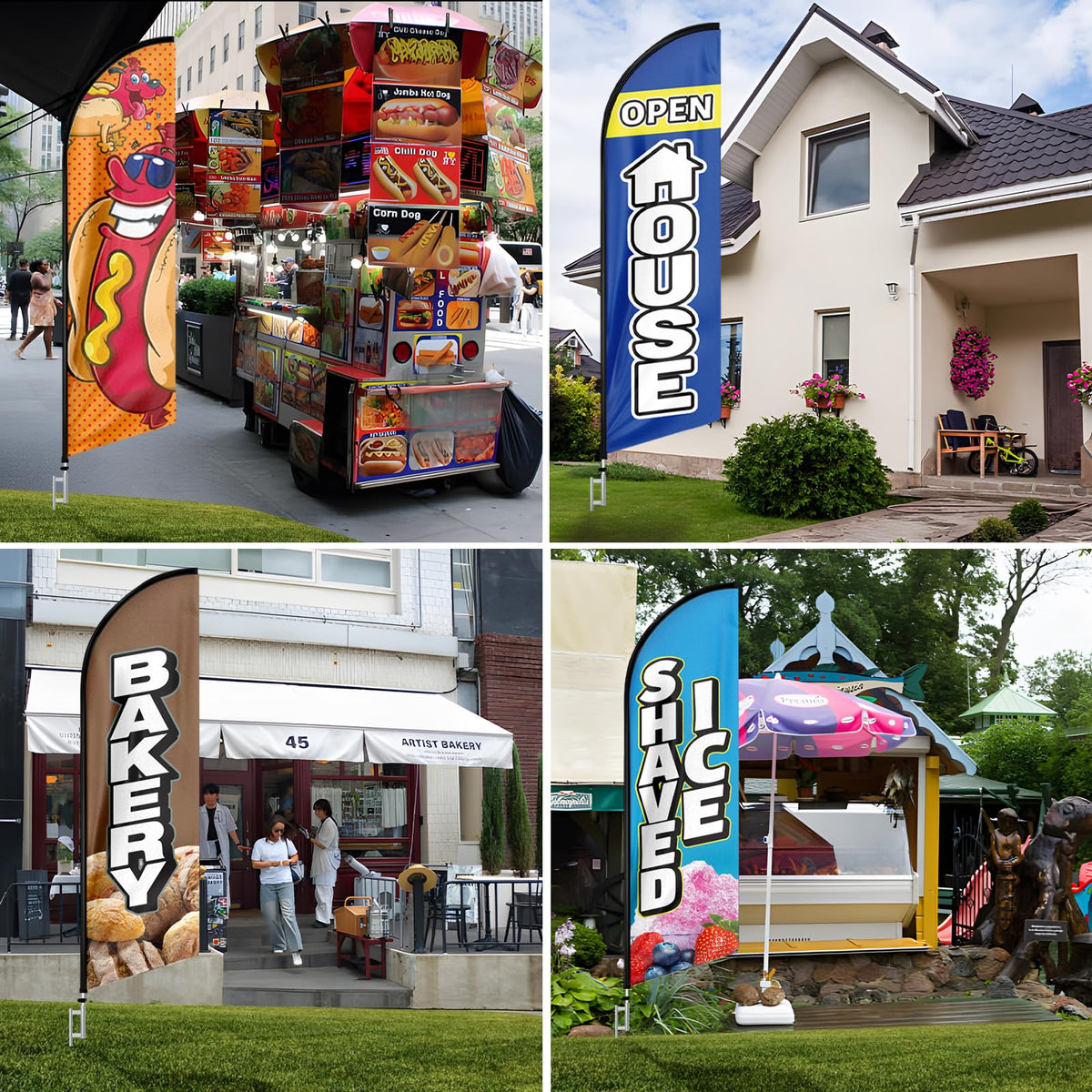 CUSTOMTREND ideal for trade shows and real estate signage displays.