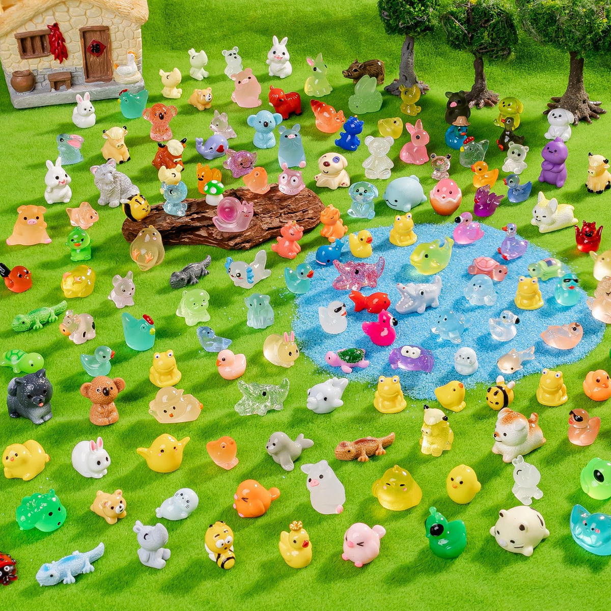 Cuteseven bulk mini figures ideal for gifts and crafts
