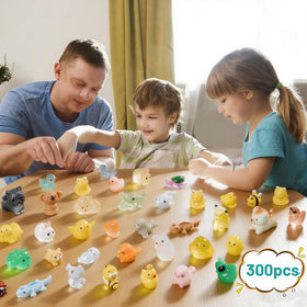 Cuteseven farm and ocean animal miniatures to enrich dioramas