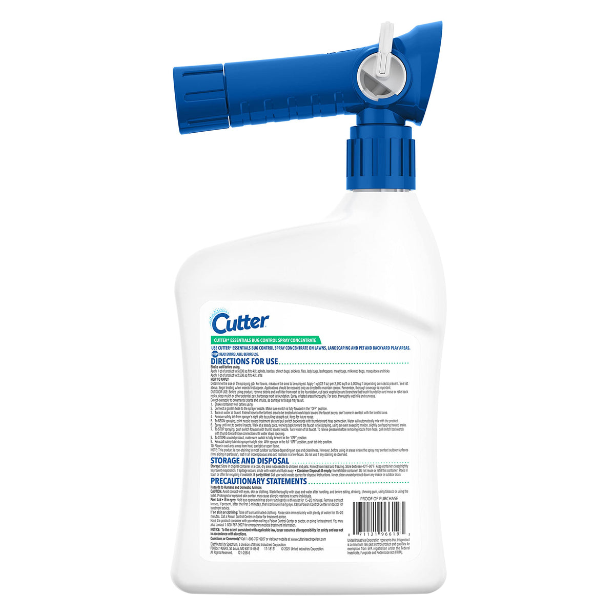 Family-friendly backyard scene with Cutter Essentials reducing pests.