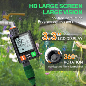Cuxichuxinxi 3-3inch-lcd-display image emphasizes a large screen for easy setup