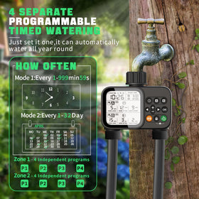 Cuxichuxinxi water timer large LCD display for easy monitoring.