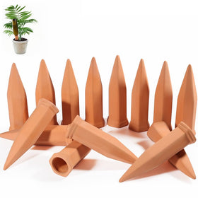CUZZME plant watering spike, 15-pack, enables easy long-term care.