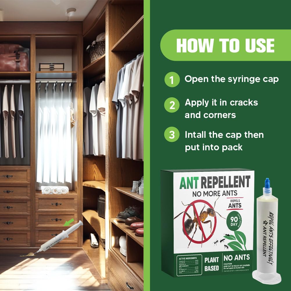 CVKDGJD Ant Repellent Outdoor targets ants near patios for deterrence
