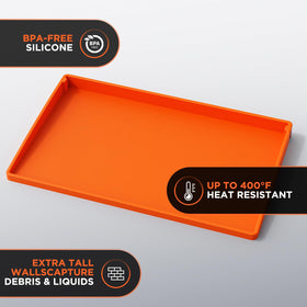 Heavy-duty silicone mat from Cxesp is durable and safe for long-term use.