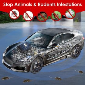 CXIENAOY strobe-light deterrent for garage use deterring mice