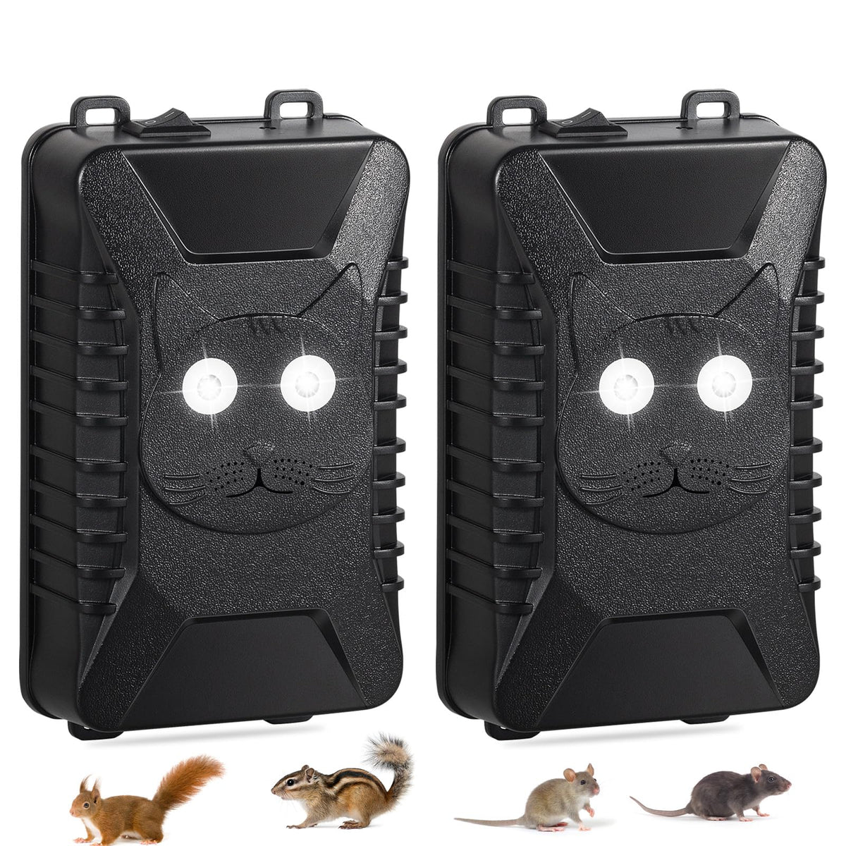 CXIENAOY ultrasonic rodent repellent under car hood protecting engine wiring