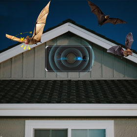CXIENAOY indoor-outdoor coverage image highlights wide reach without traps.