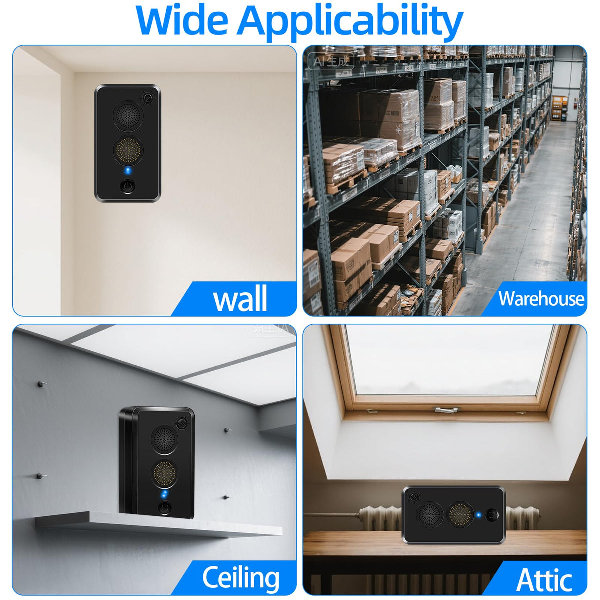 CXIENAOY portable design emphasizes versatility in attic, garage, or yard.