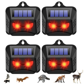 CXIENAOY red predator eyes deter nocturnal visitors without harming livestock.